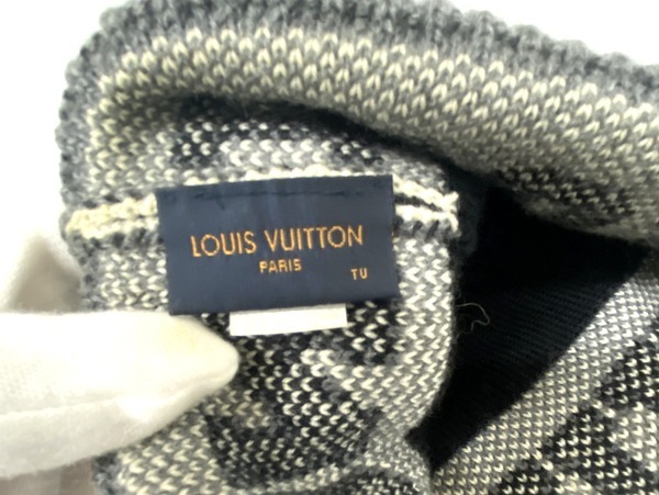 即決/美品】 LOUIS VUITTON ルイヴィトン ボネ ルイ ロゴニット