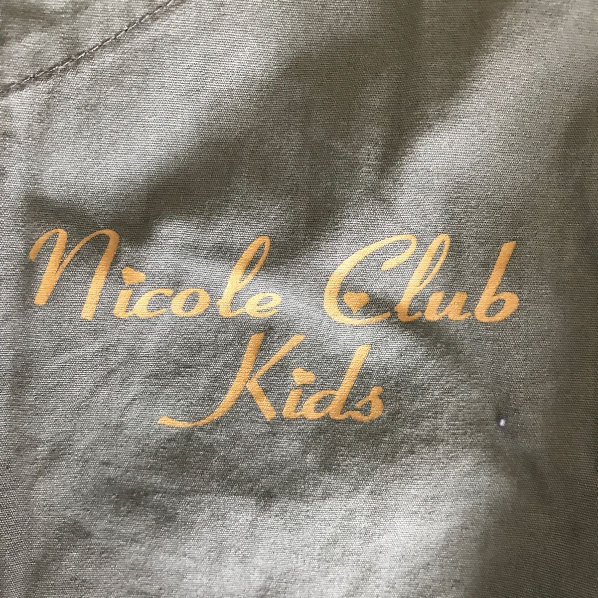 【Nicole Club Kids】ノーカラーブルゾン 160cm