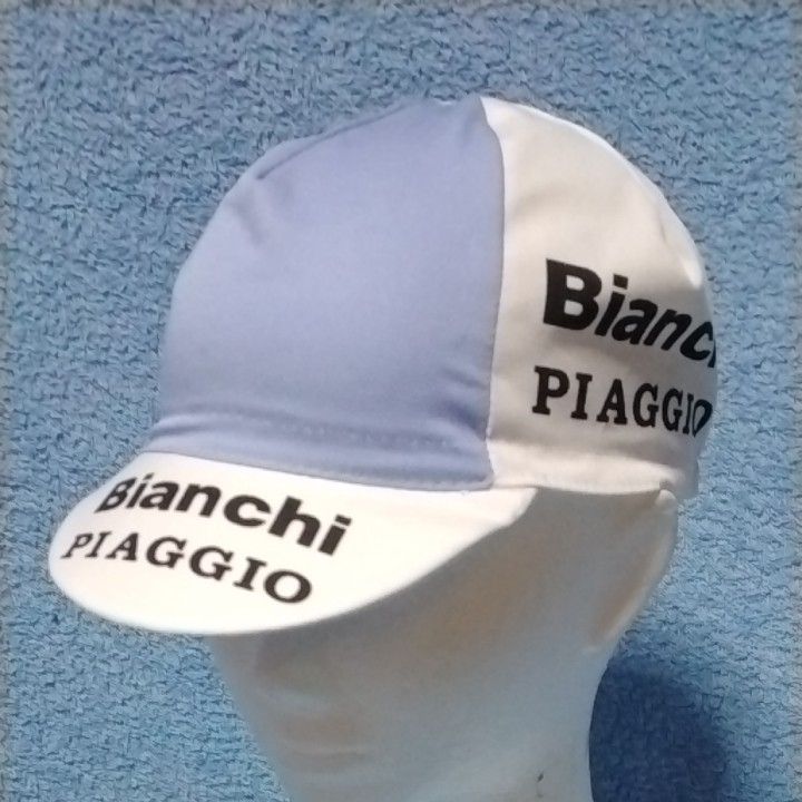 イタリアの疾風Bianchiサイクルキャップ　新品　サイズフリー　イタリア製