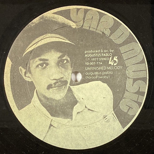 AUGUSTUS PABLO / UNFINISHED MELODY (12インチシングル)_画像2