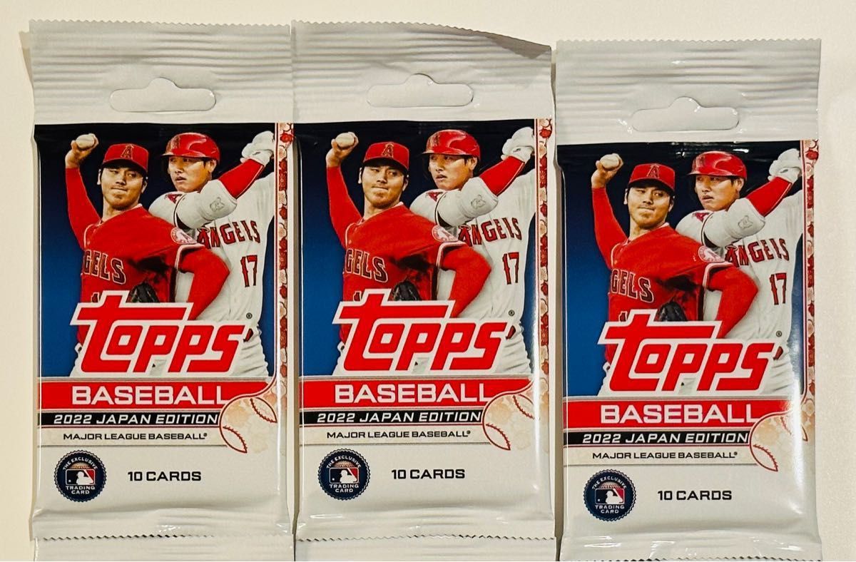 【新品未開封】Topps 野球カード 3パック 30枚