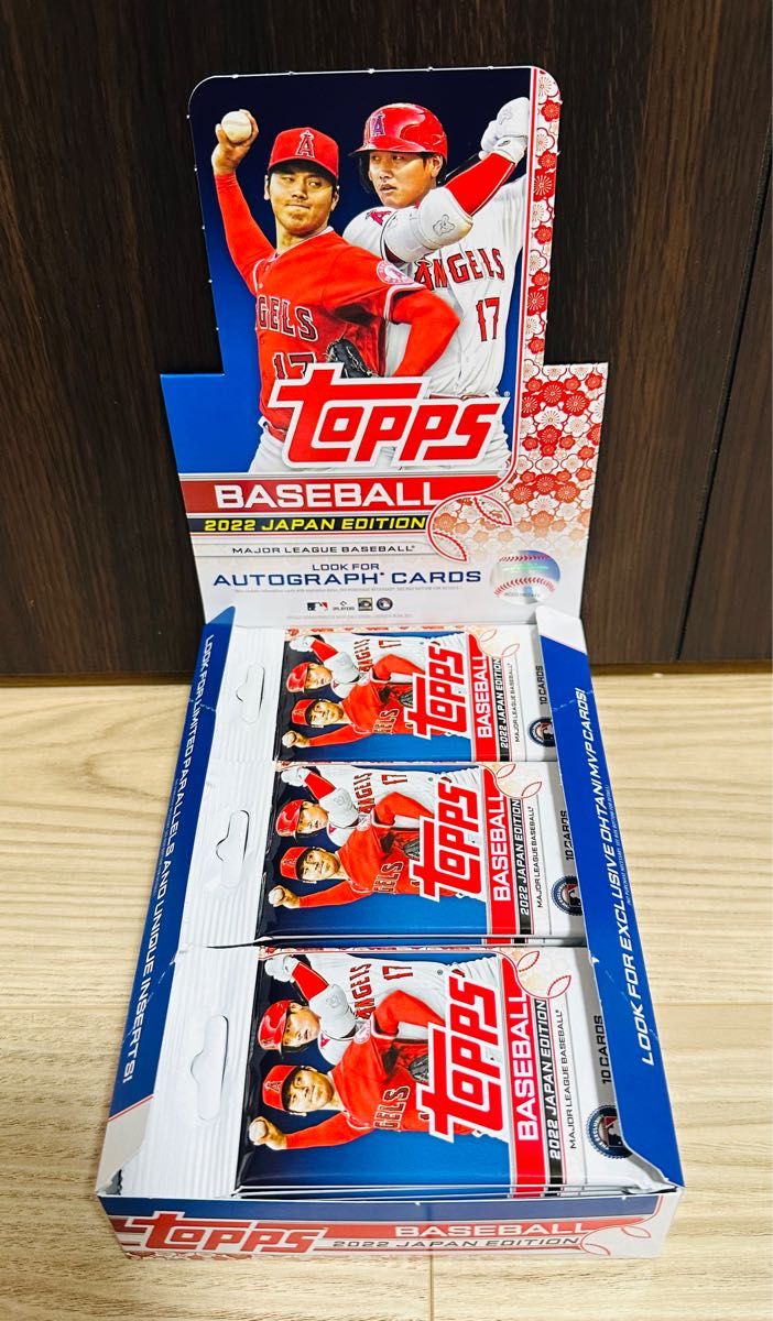 Topps完売品【大谷 パッケージ】MLB トレカ カード 1BOX 24パック