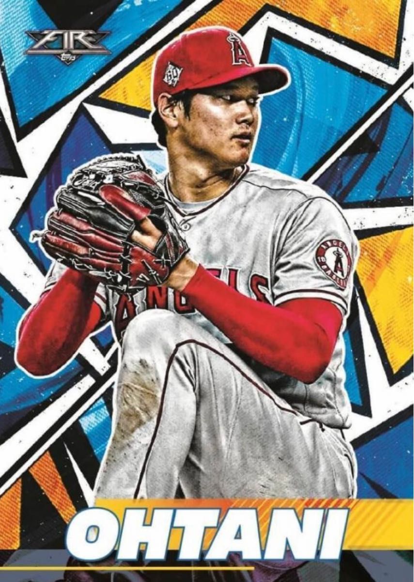 お得セット【大谷 可能性あり】MLBカード Topps ファイヤ 2021年版　12パック