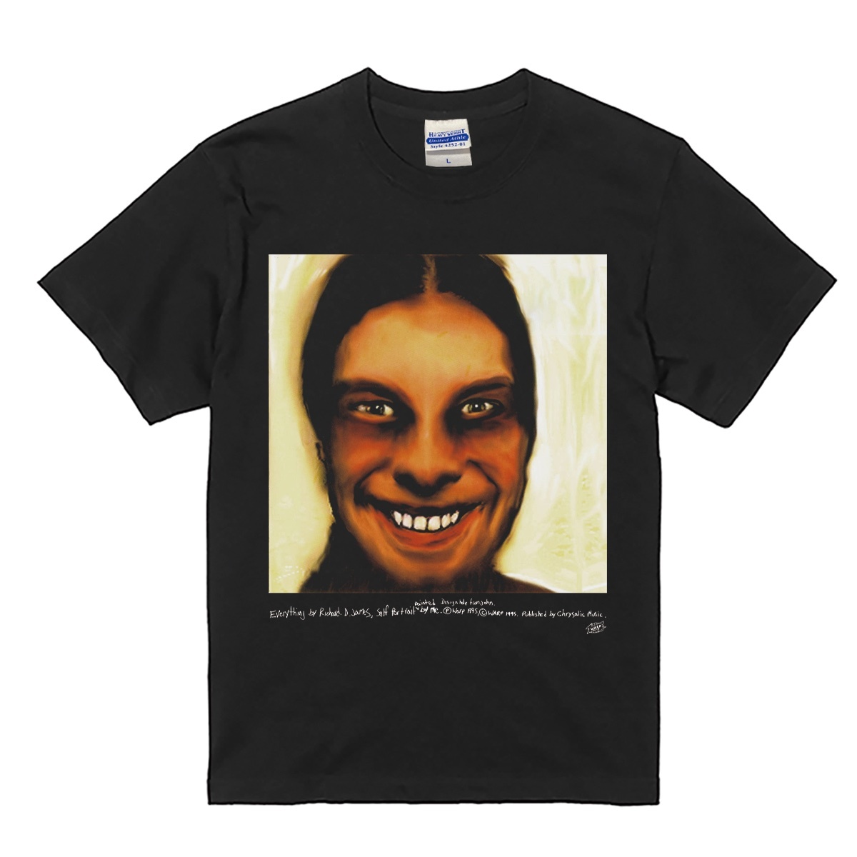 Aphex Twin - Aphex Logo Black T-Shirt. Aphex Twin.