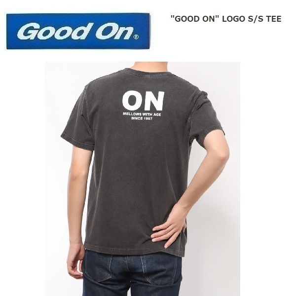 Good On グッドオン GOOD ONロゴTシャツ Pブラック XL OLSS-541P