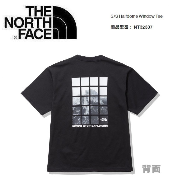 THE NORTH FACE ザノースフェイス ハーフドームウィンドウTシャツ