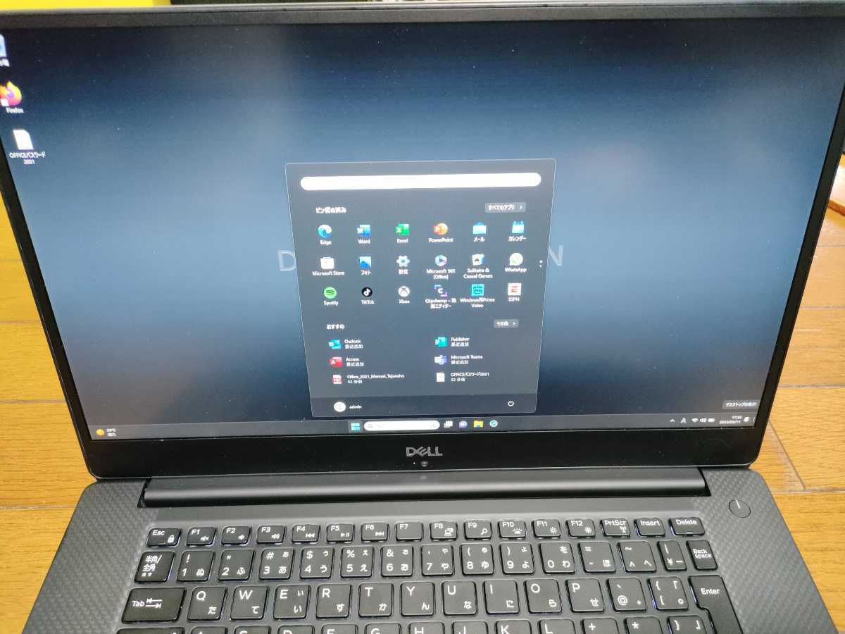 美品 DELL モバイルワークステーション Precision 5520 Core i7-7820HQ