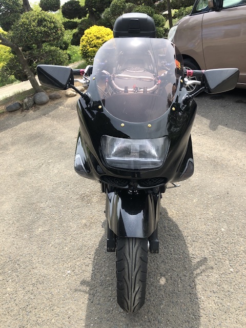 ZZR1100D-5 平成10年 ブラックハーフカウル仕様 - オートバイ