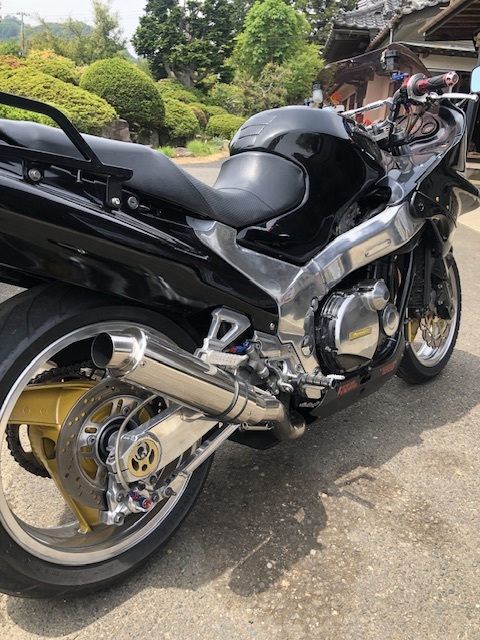 ZZR1100D-5 平成10年 ブラックハーフカウル仕様 - オートバイ