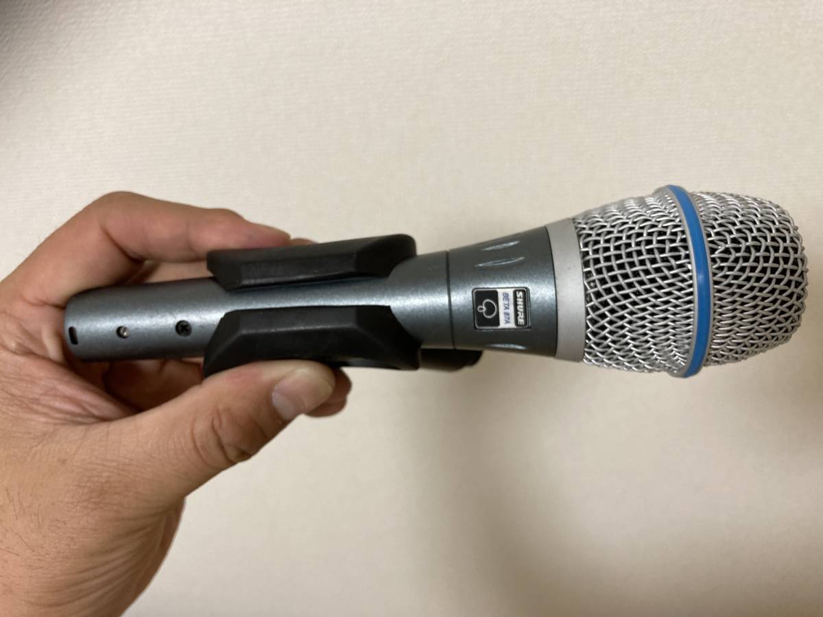 SHURE BETA 87A コンデンサーマイク 新品・未使用!-