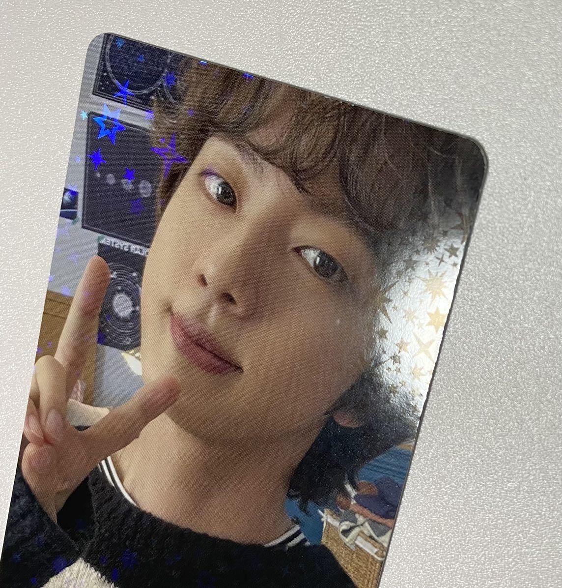 防弾少年団 ジン The Astronaut BTS JAPAN OFFICIAL SHOP ホログラム トレカ フレーム セット JPFC JIN Photocard_画像3