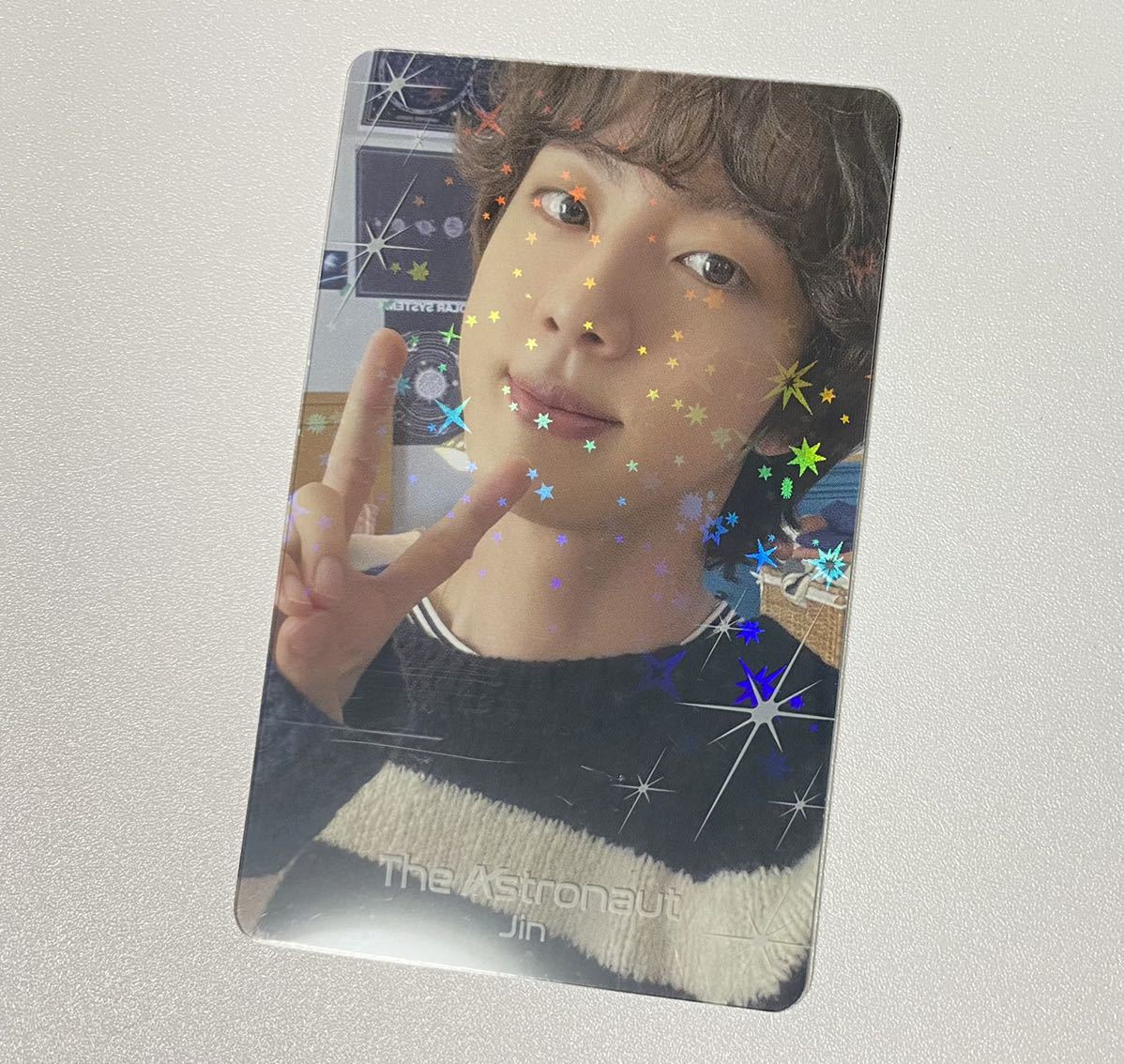 防弾少年団 ジン The Astronaut BTS JAPAN OFFICIAL SHOP ホログラム トレカ フレーム セット JPFC JIN Photocard_画像8