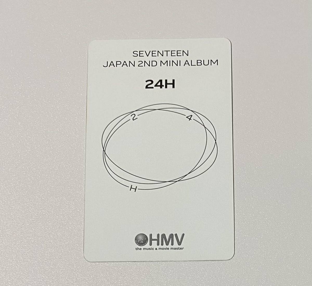 SEVENTEENmingyu24H HMV 3 привилегия коллекционные карточки MINGYU Photocard