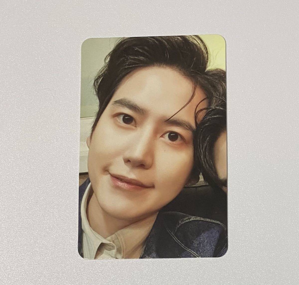 キュヒョン KYUHYUN SUPER JUNIOR WORLD TOUR SUPER SHOW 9 : ROAD FORTUNE SCRATCH SET Ver.3 トレカ スパショ Photocard_画像1