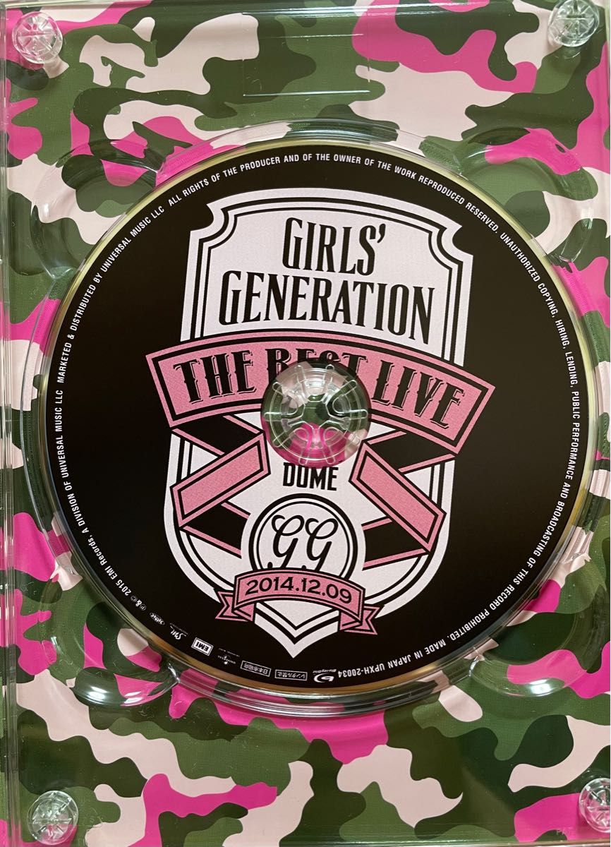 GIRLS' GENERATION THE BEST LIVE at TOKYO DOME 【Blu-Ray】