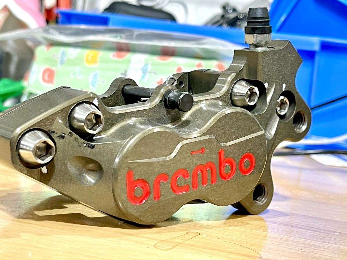 美品】brembo ブレンボ 正規輸入品 アキシャルビレットキャリパー左右