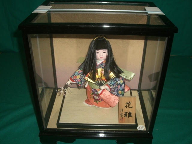 花雅　清宝作　日本人形　約４０年以上前のもの　未開封品　さいたま市 岩槻_画像2