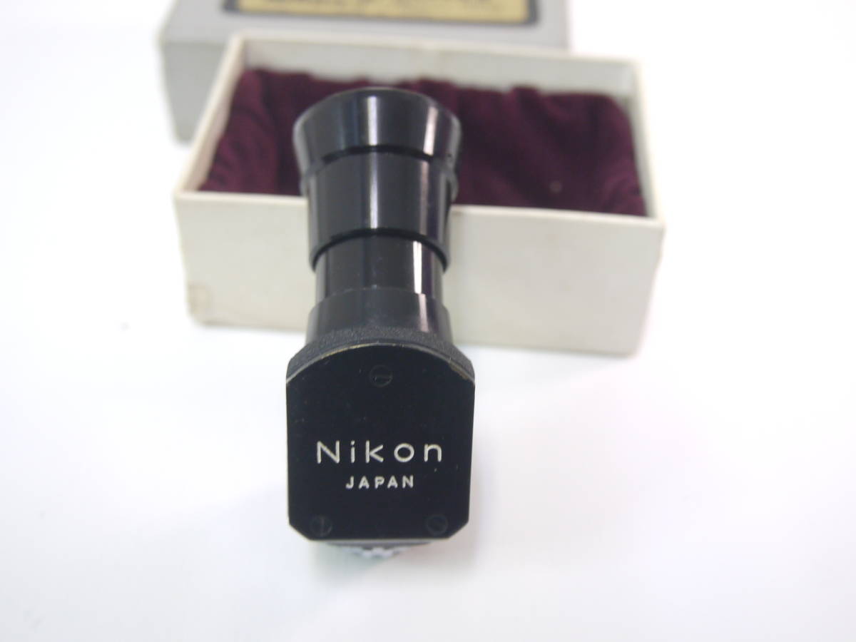 242 Nikon Nikomat NikonF アングルファインダー 箱付 カメラアクセサリー_画像2