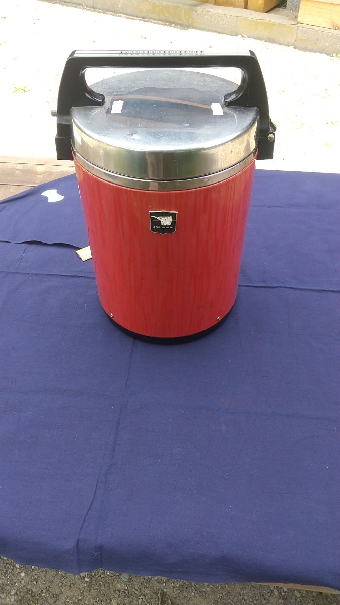 ZOJIRUSHI 象印 保温器 ヂヤー幸 昭和レトロ デットストック_画像1