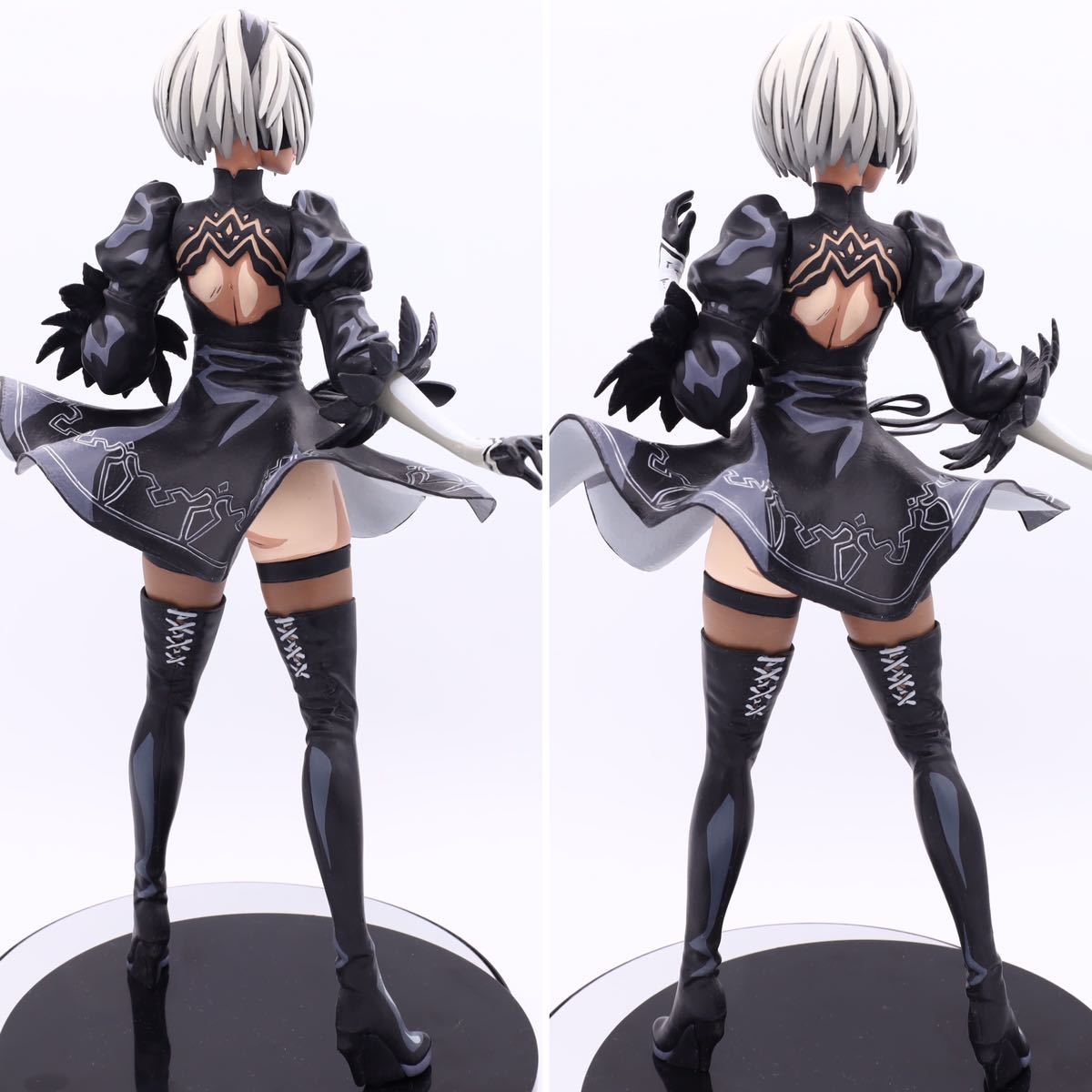 ニーアオートマタ 2B 2次元塗装 リペイント フィギュア 2D ニーアオートマタ 2B 2次元塗装 リペイント フィギュア 2D