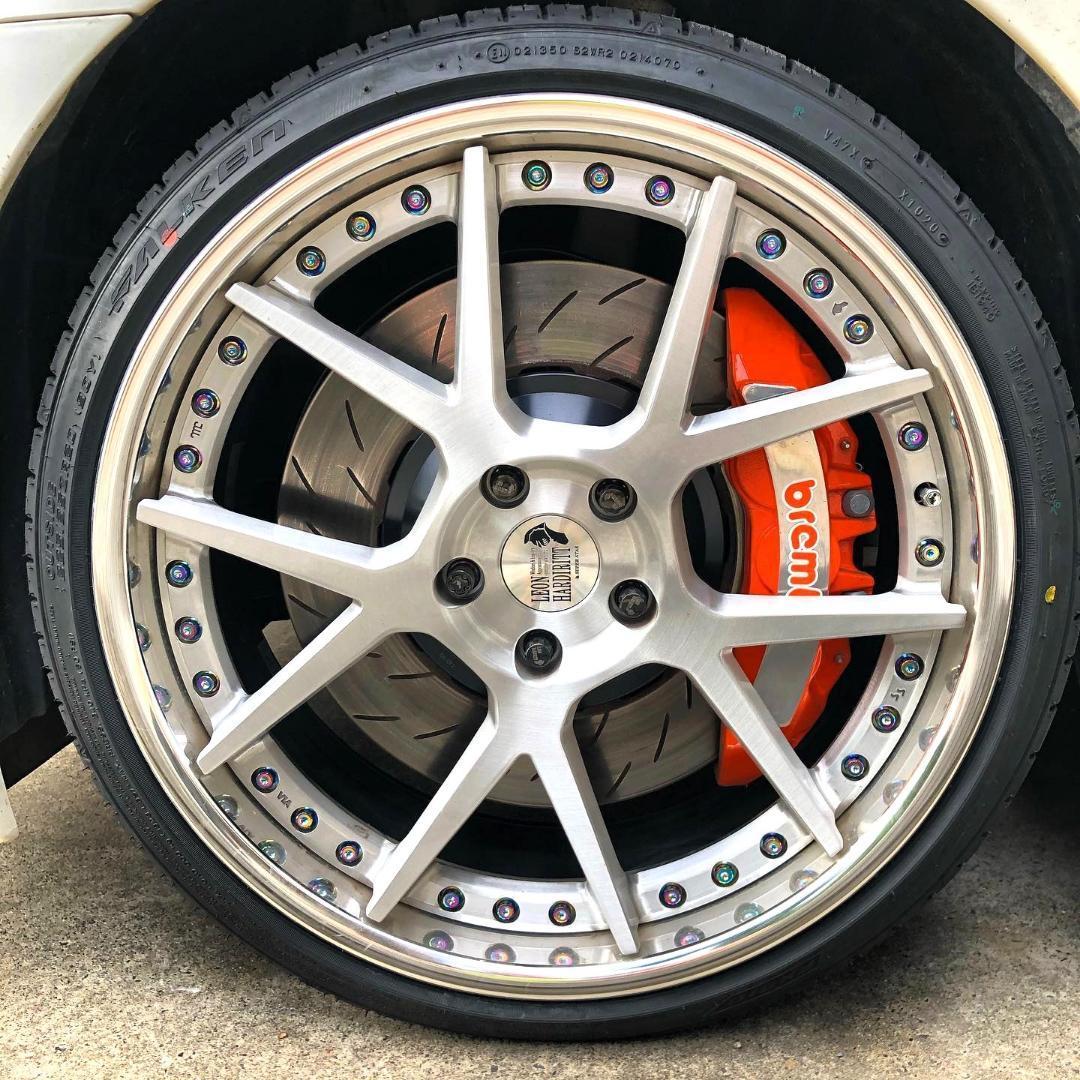 LEONHARDIRITT Stein レオンハルト シュタイン 非売品インストレーションキット付 20インチ 114.3 8.5J +51 +38 FALKEN FK510 225/35R20_画像1