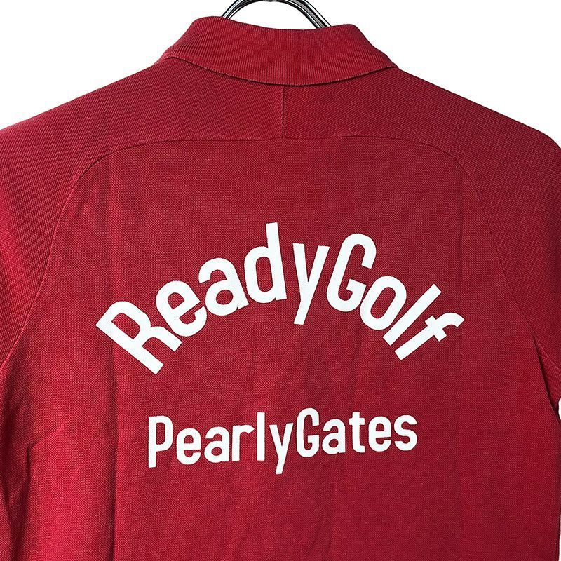 PEARLY GATES パーリーゲイツ レディース 半袖ポロシャツ ロゴ ワッペン ピンク 0 2305-NP-2390-GO3_画像5
