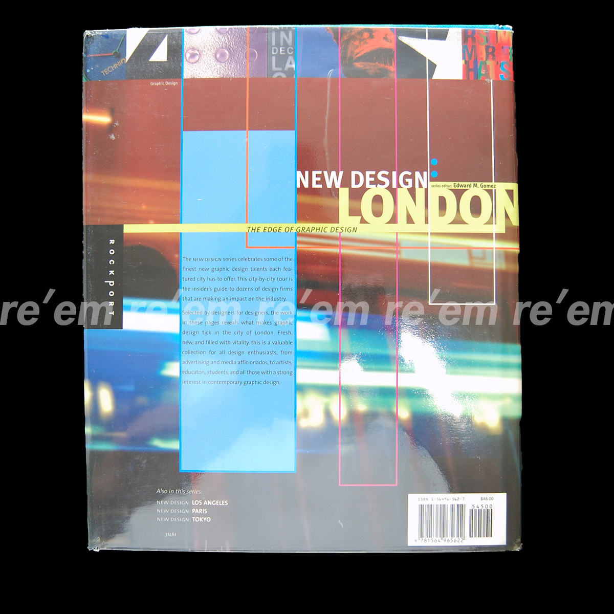 正規品希少★NEW DESIGN : LONDON The Edge of Graphic Design Rockport 2001 ニューデザイン ロンドン グラフィック デザイン 洋書 本_画像2