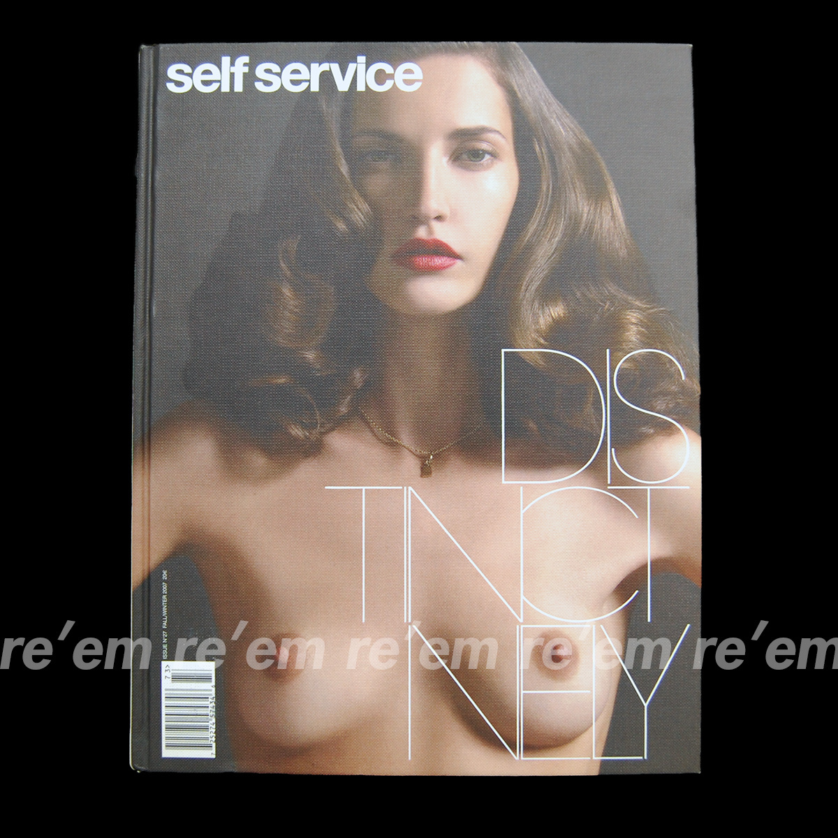 正規品希少★Self Service Magazine ISSUE No. 27 FALL/WINTER 2007 ファッション アパレル アート フォトグラフィック 洋書 雑誌