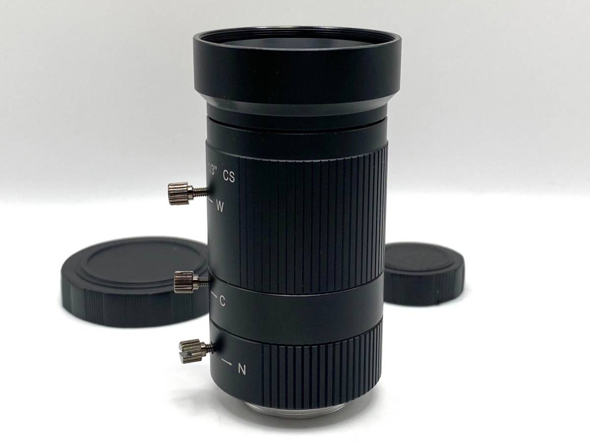 F1.6 5mm-100mm CS 魚眼レンズ ー プレイヤーワン Player One 100mm ガイドスコープと全く同じスペックと外観 ガイド鏡 ZWOも使用可能の画像2