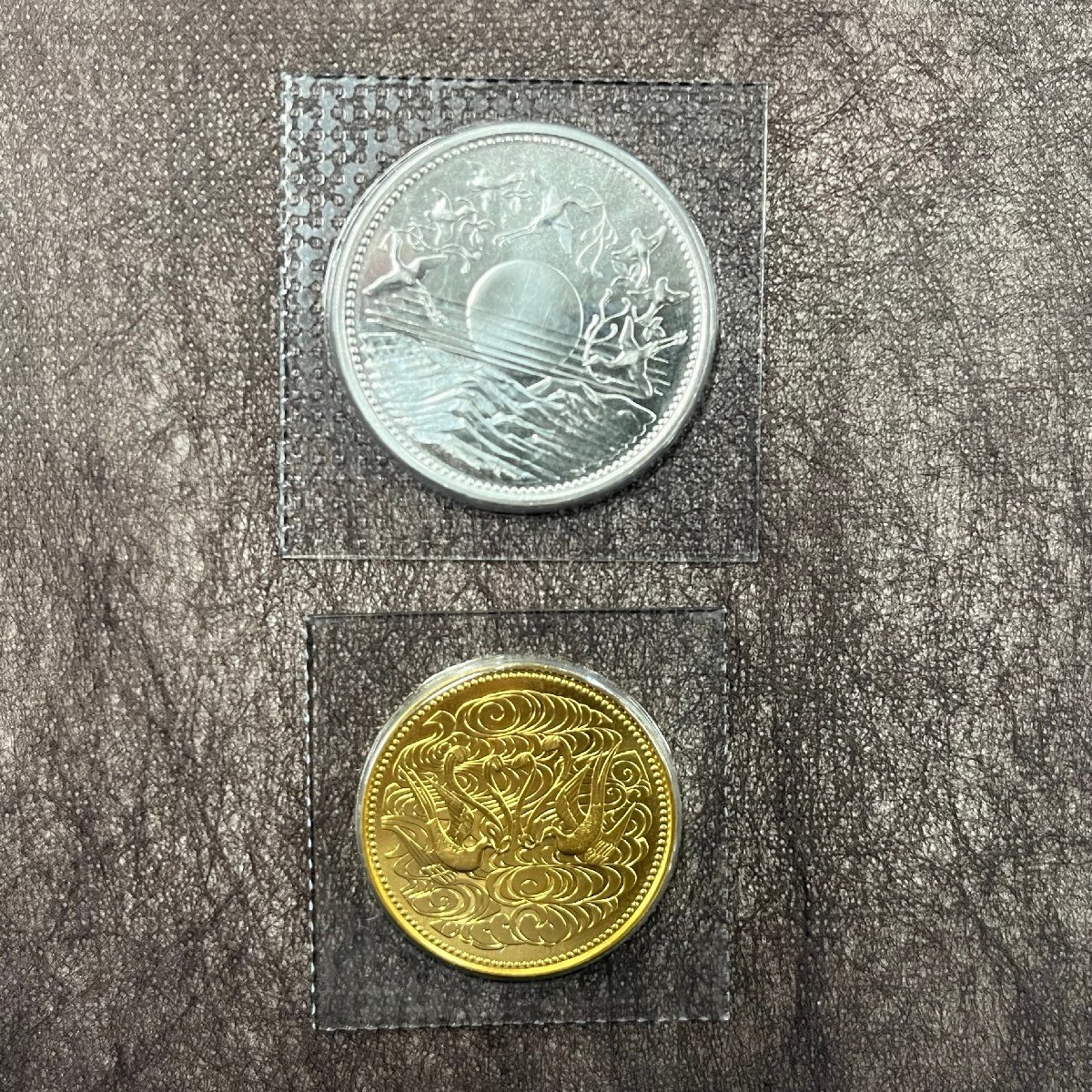 限定SALE正規品】 1万円銀貨 3枚 天皇陛下御在位60年記念 プリスター