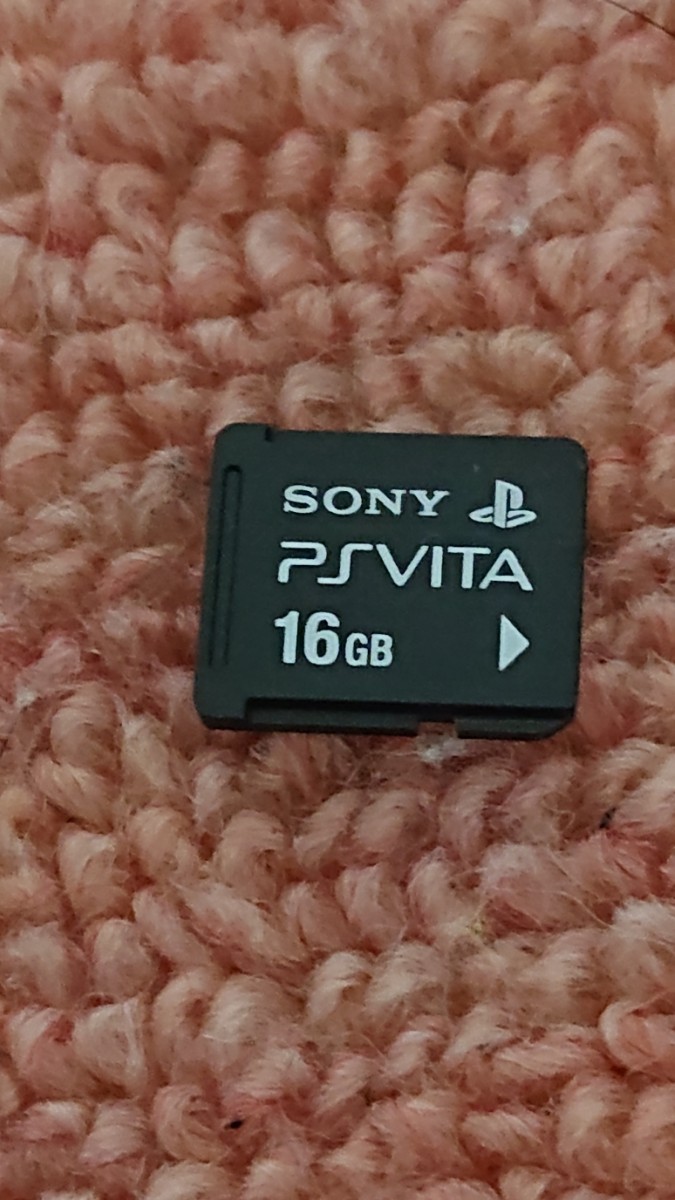 SONY PS Vita PCH-2000用 ACアダプター PCH-ZAC1 USBケーブル メモリーカード 16GB のセット 中古品 ソニー 充電器 純正品