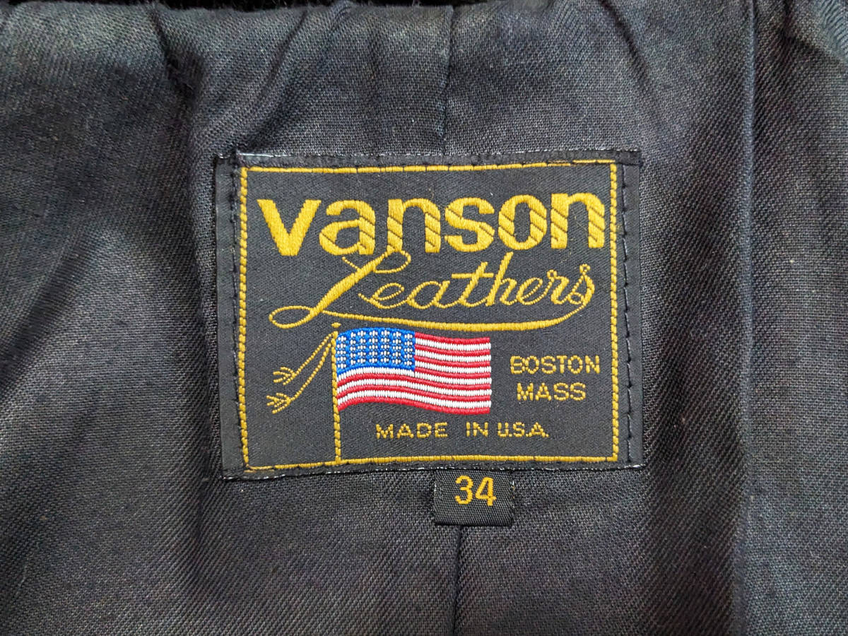 新しい到着 VANSON バンソン TJP サイズ34 kabata - bistro-a-la
