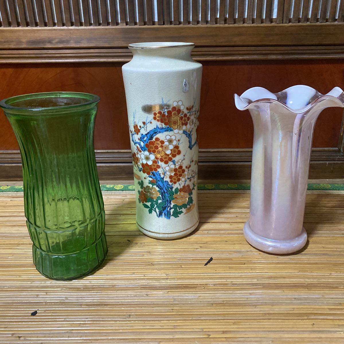 花瓶　三個　おまとめ　昭和レトロ_画像1