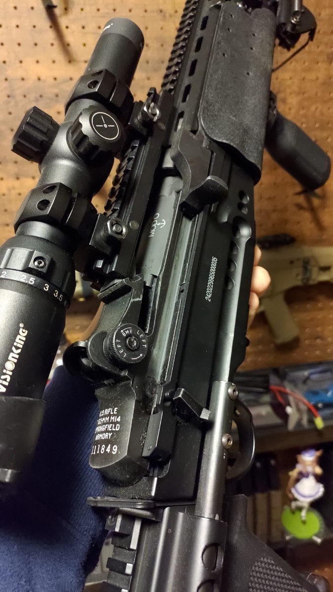 東京マルイ M14 EBRカスタム (JGworks外装、JGworks機関部付き) 東京マルイ M14 EBRカスタム (JGworks外装、JGworks機関部付き)