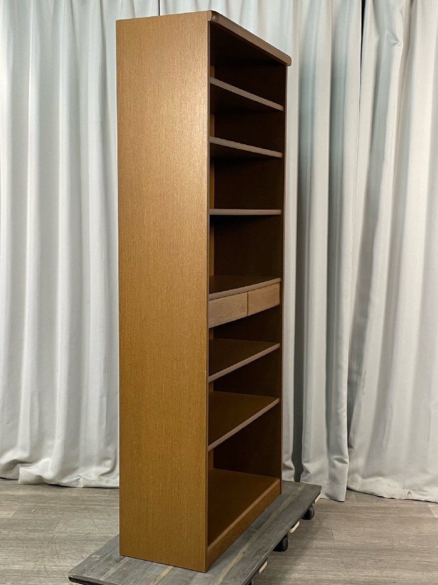 Yahoo!オークション - GR40 浜本工芸 幅85cm ナラ材 書棚 A / 本棚...