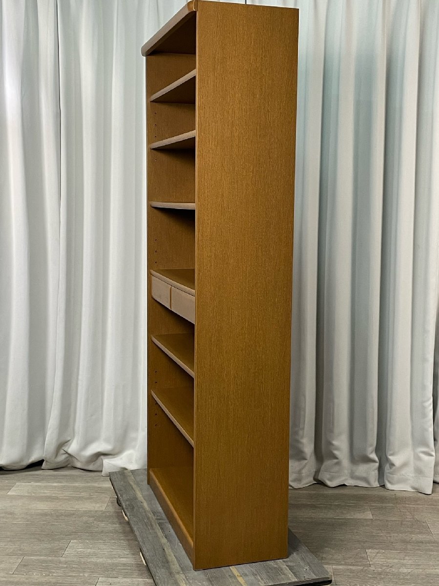 Yahoo!オークション - GR40 浜本工芸 幅85cm ナラ材 書棚 A / 本棚...