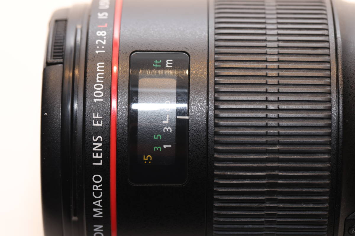 Canon EF100mm F2.8Lマクロ IS USM キャノン 中望遠マクロ レンズ 中古