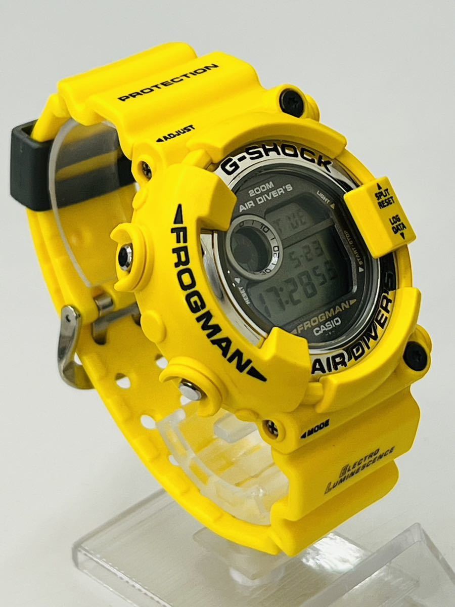 電池交換済み】G-SHOCK FROGMAN フロッグマン MEN IN YELLOW メンイン