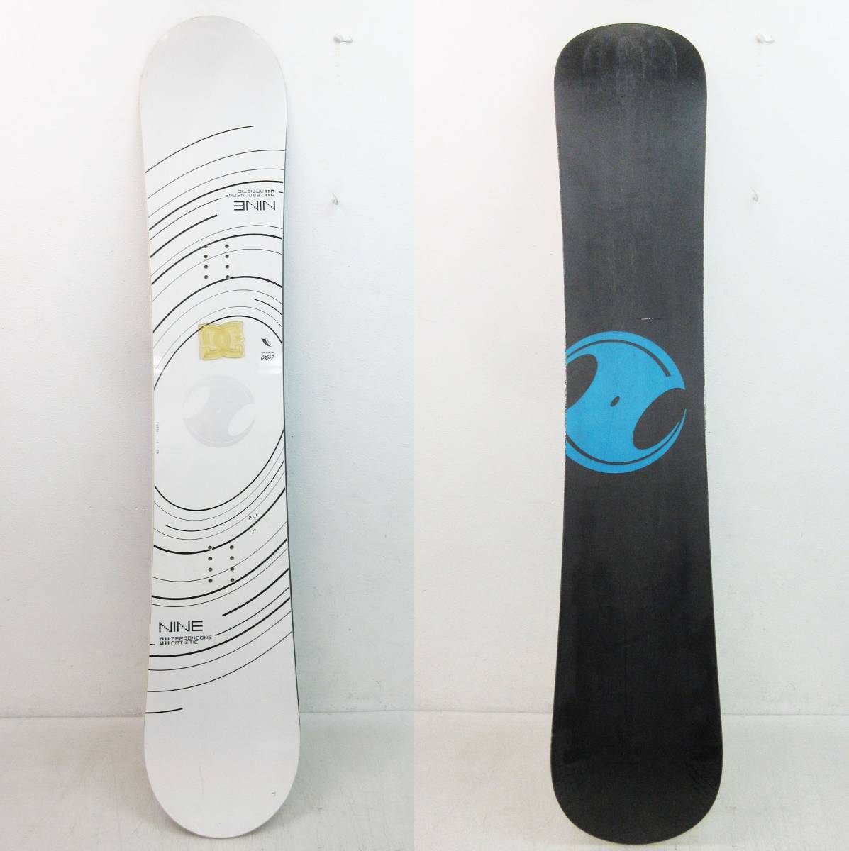 F6078【スノーボード】ナイン011 NINE ZEROONEONE ARTISTIC☆151cm