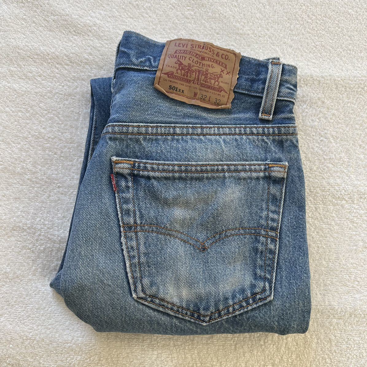 Levi's 501 xx USA製 W32 リーバイス ダメージ デニム ジーンズ Levi's 501 xx USA製 W32 リーバイス ダメージ デニム ジーンズ