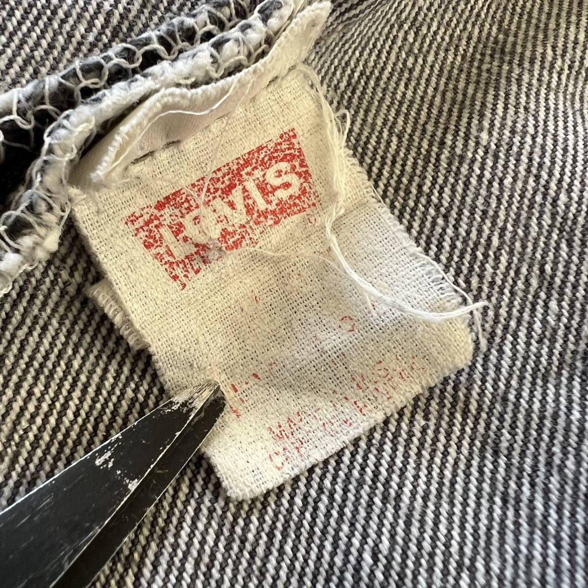 Levi's 501 USA製 W30 リーバイス ブラック デニム ジーンズ 90's