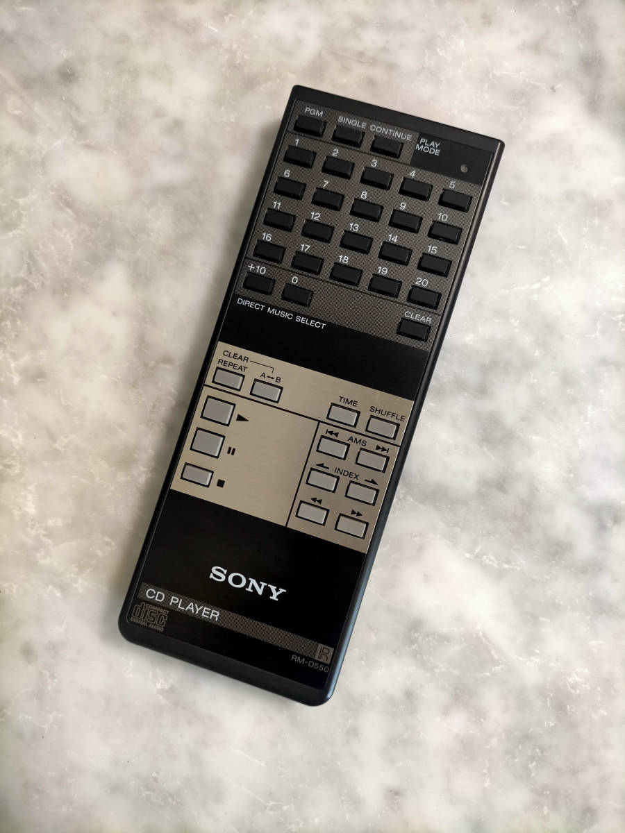 ネット限定】 SONY(ソニー) CDプレーヤー用リモコン(remote) 対応機種