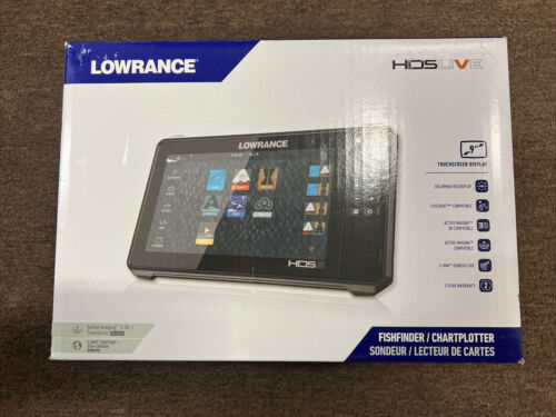 新品即日出荷日本語LOWRANCE ローランスHDS LIVE 9 3in1 振動子あり1年