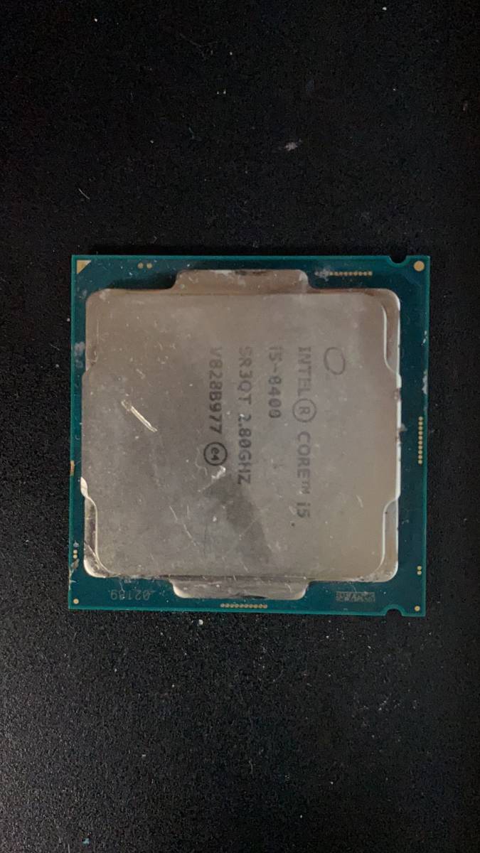 都内で Intel I5 10400 LGA 1200 中古分解品 BIOS起動確認 社内管理