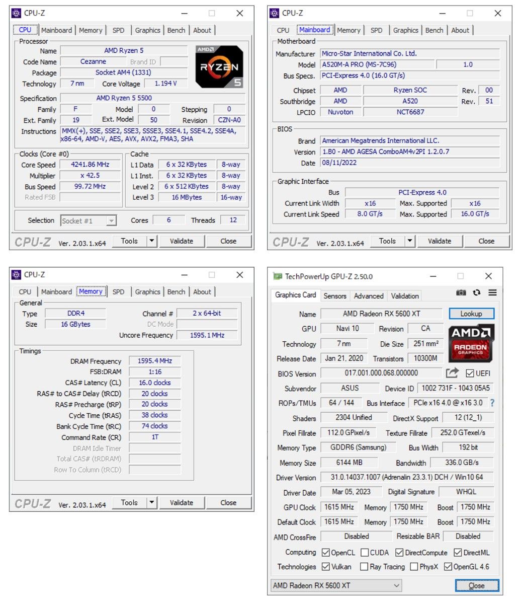 オシャレな白いゲーミングPC Ryzen 5500+RX 5600XT+メモリ16G+SSD 1TB+
