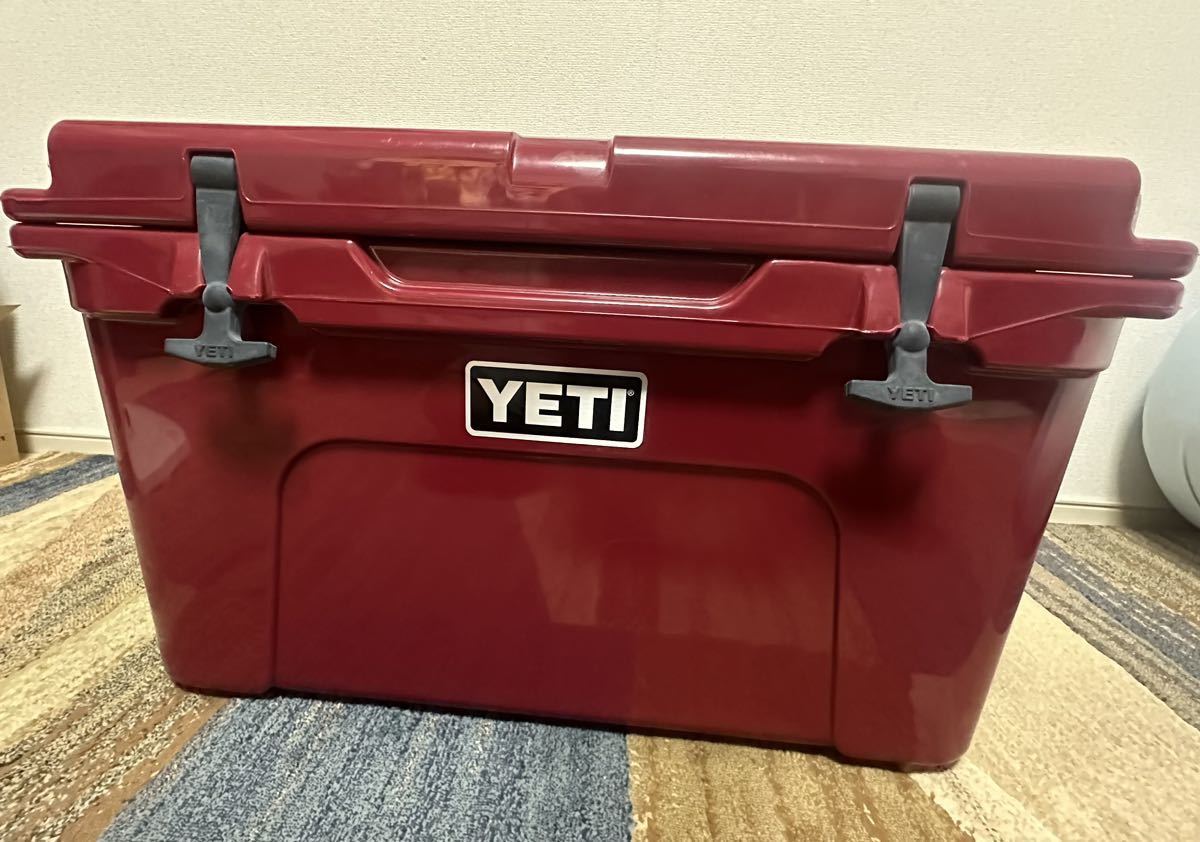 最新のデザイン YETI イエティクーラー 限定カラー ハーベストレッド タンドラ45 ボックス 40L～