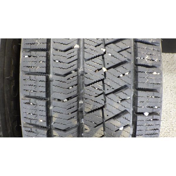 ブリヂストンBLIZZAK VRX2 185/65R15 4本SET☆2018年製スタッドレスタイヤ８分山☆中古 特筆すべき損傷なし☆旭川手渡し可☆アクア等に_画像5