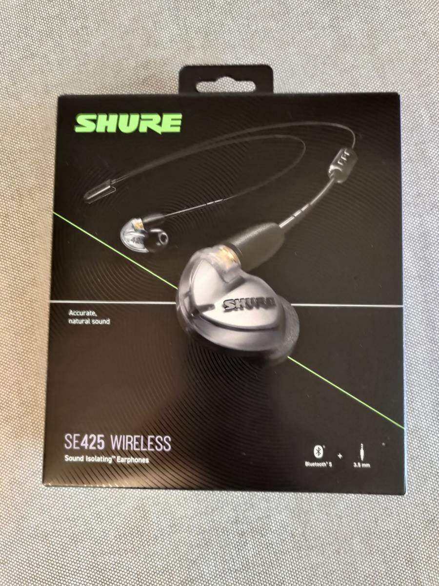 Shure SE425 ワイヤレス 未使用品 | normanhubbard.com