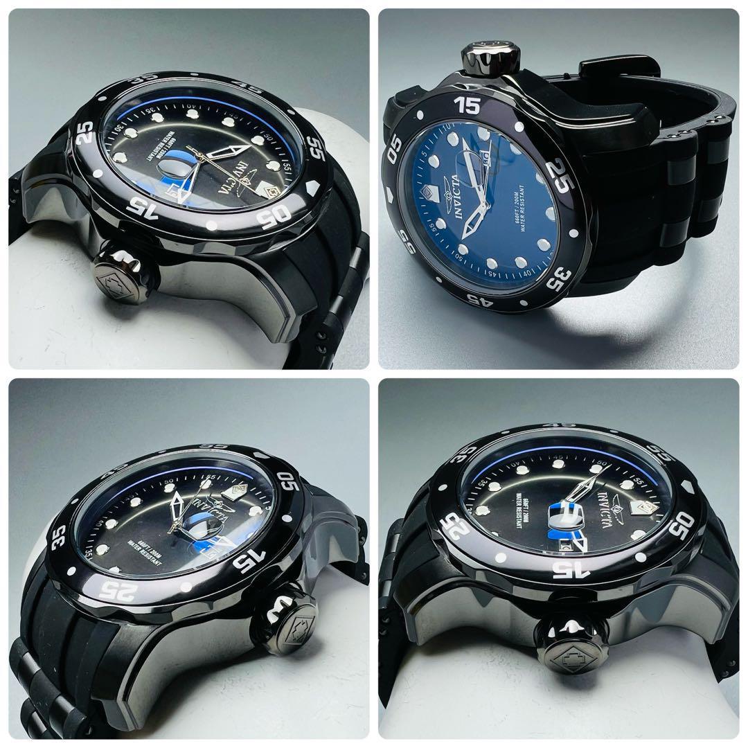 インビクタ 腕時計 メンズ Pro Diver プロダイバー ブラック 新品 