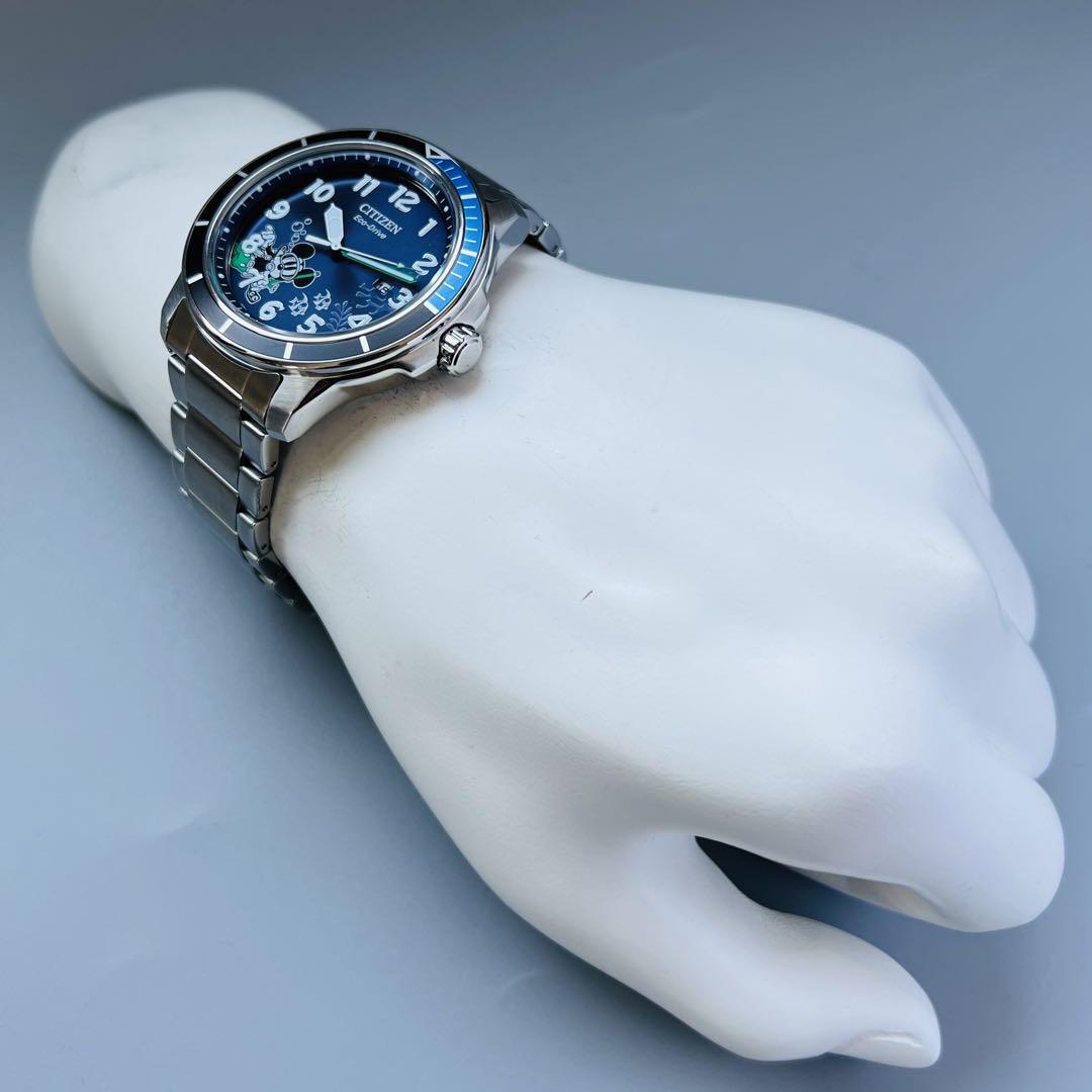 CITIZEN シチズン Disney ディズニー ミッキー 腕時計 電池不要【展示
